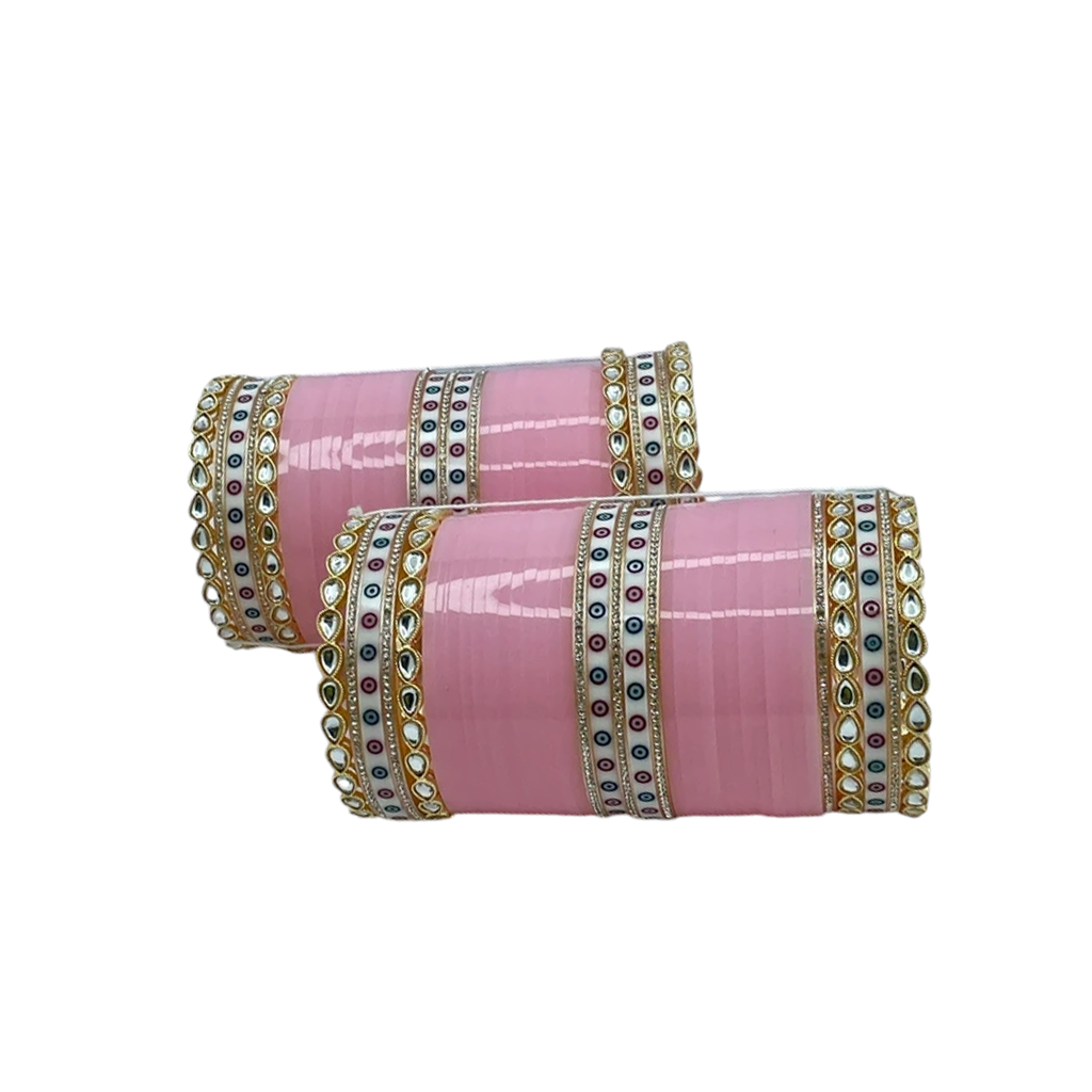 Garnisha kundan Chuda Set