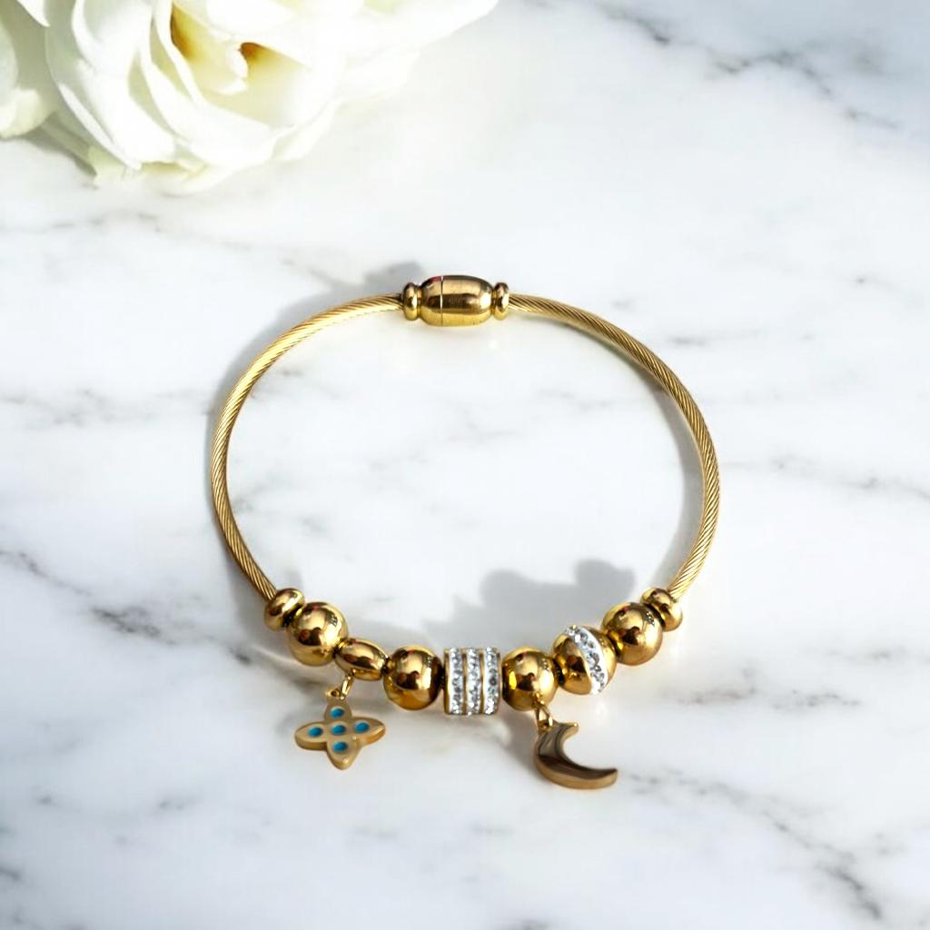 Moon Charm Bracelets
