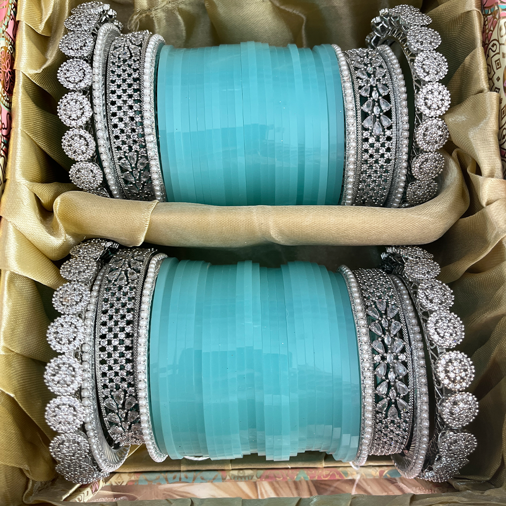 Garnisha AD Bridal Chuda Set