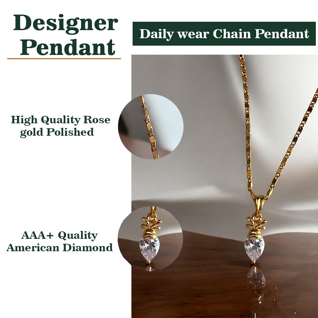 Drop Chain Pendant Set
