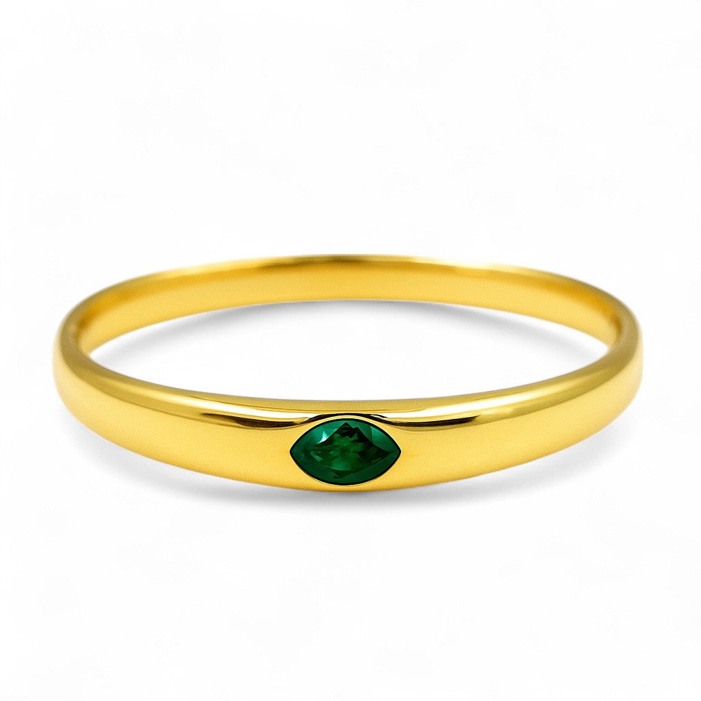 Classic Gold Bangle Bracelet