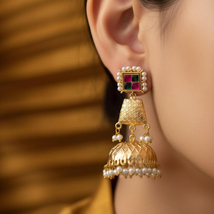 Basuri Jhumki Earrings