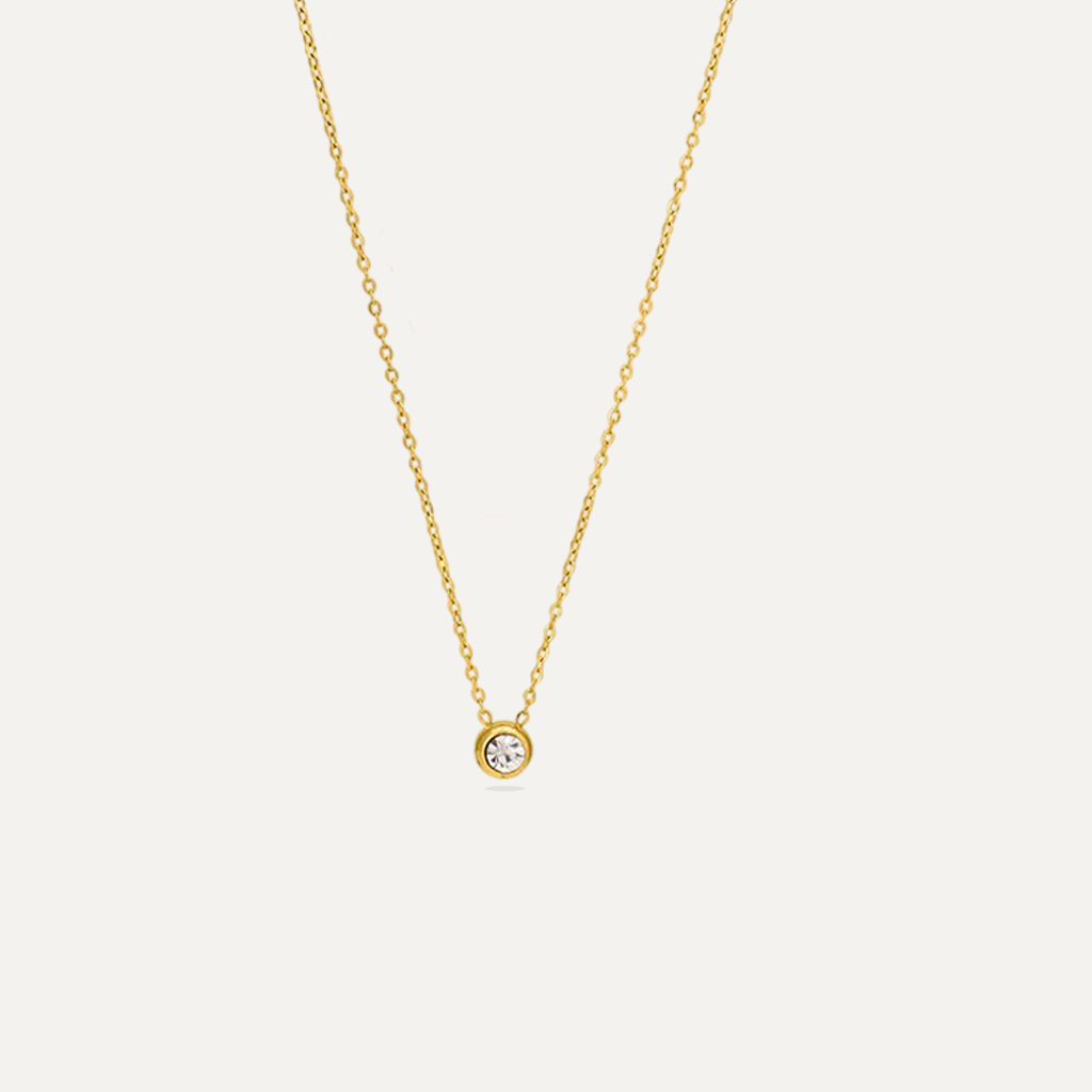 Sleek & Shiny Diamond Necklace