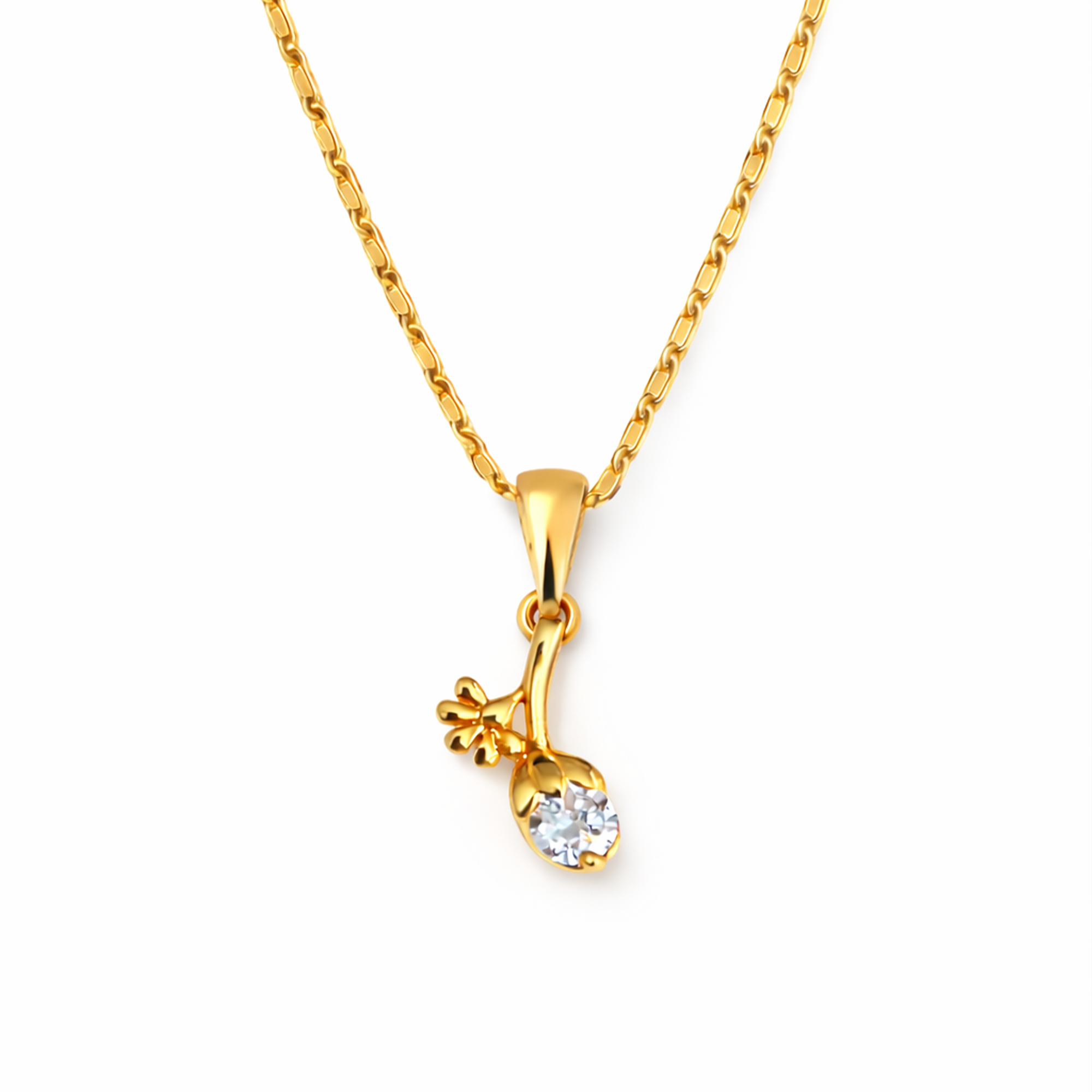 Tree Shape Chain Pendant Set