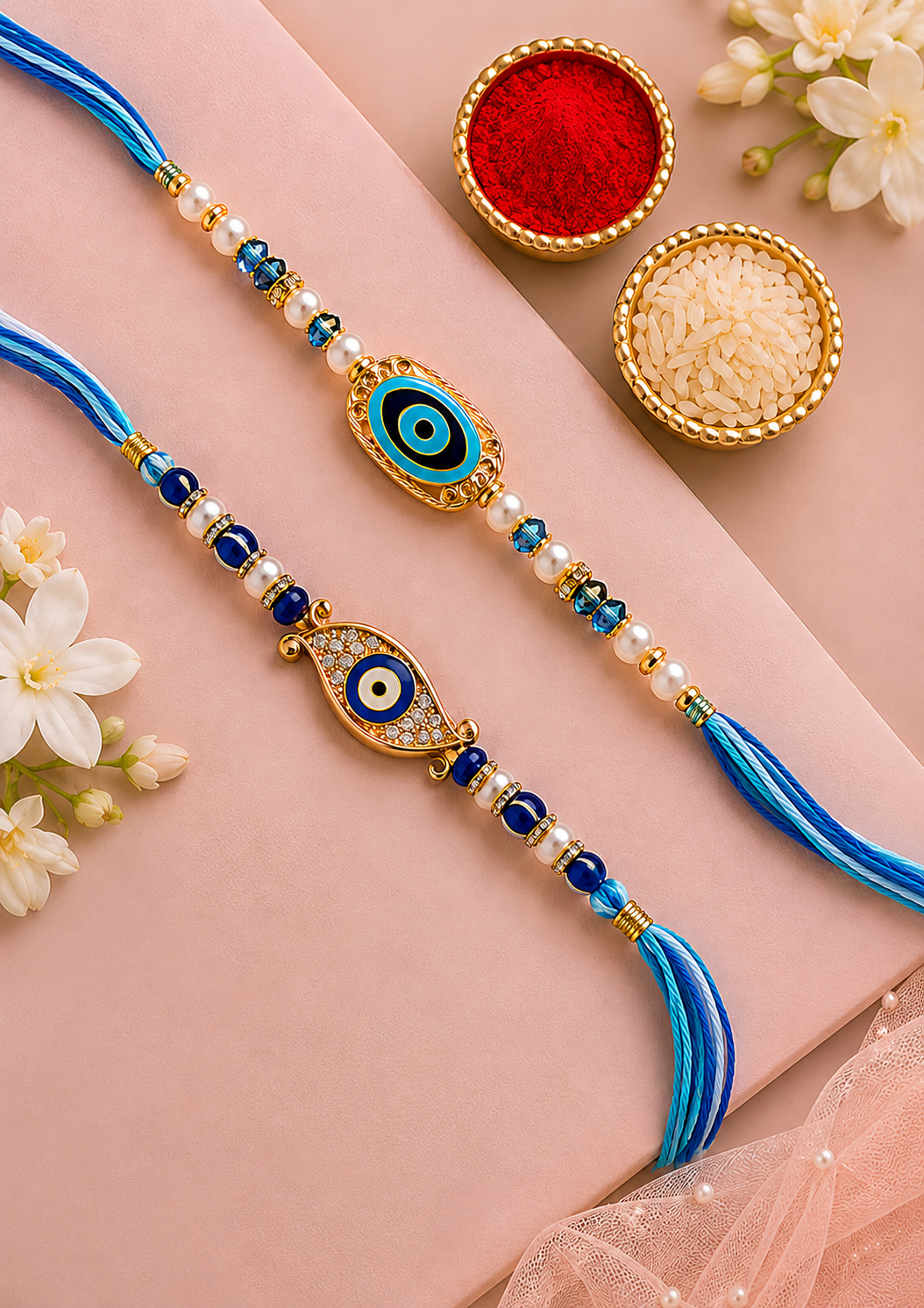 Thread Rakhi Pack of 2