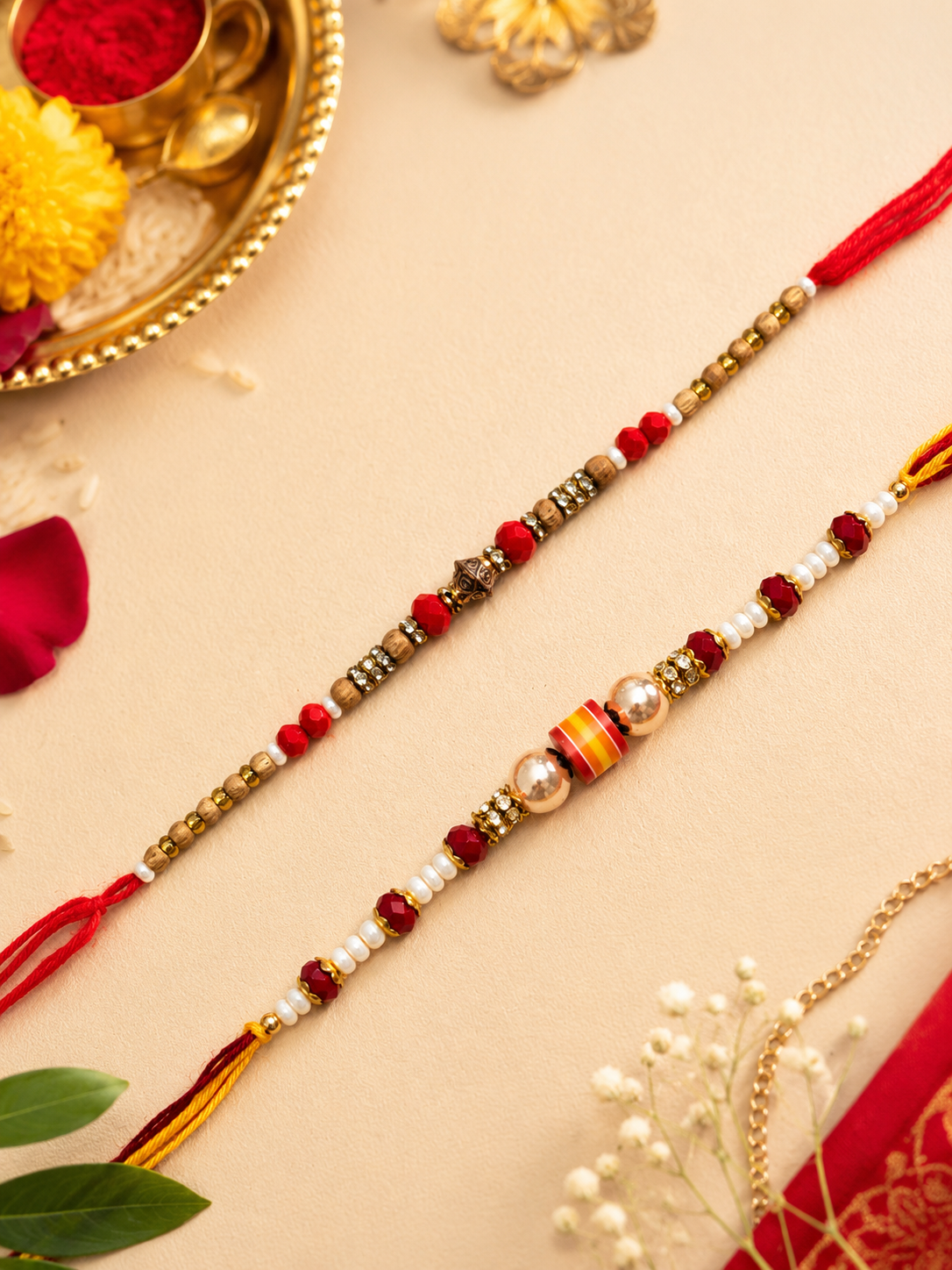 Thread Rakhi Pack of 2