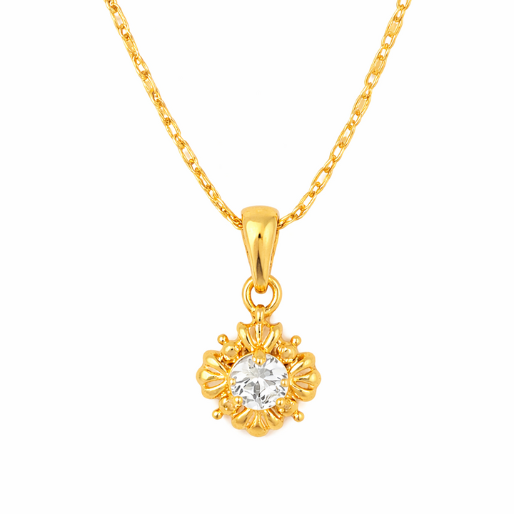 Hibiscus Chain Pendant Set