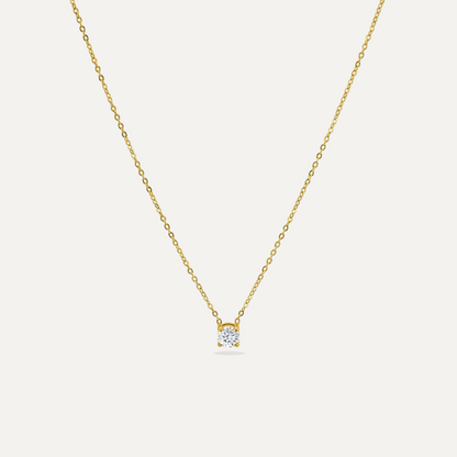 Minimalist Diamond Sparkle Necklace