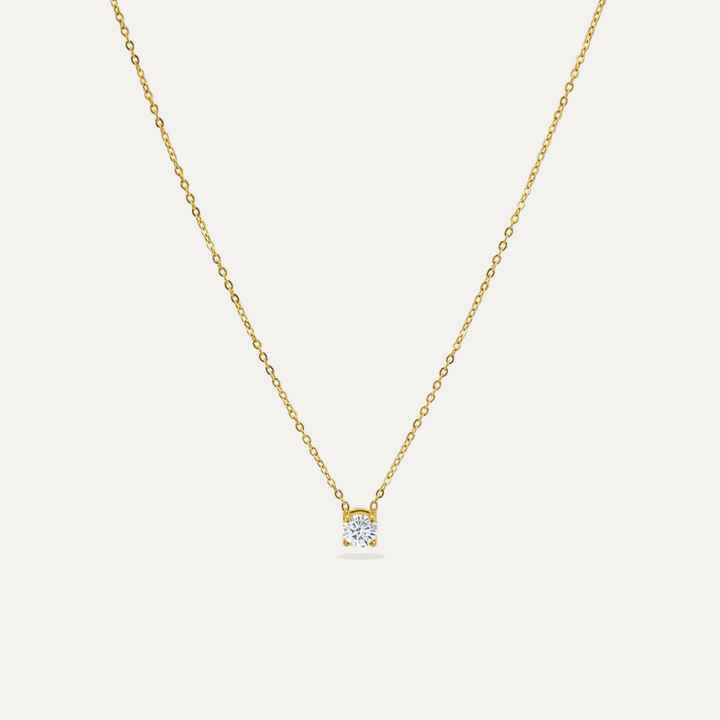 Minimalist Diamond Sparkle Necklace
