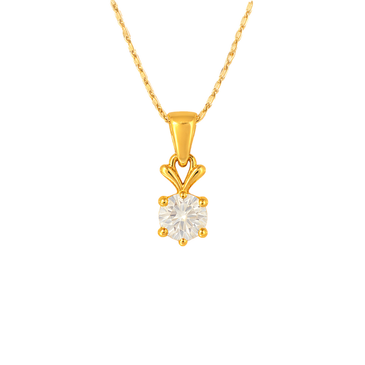 Round Shape Chain Pendant Set