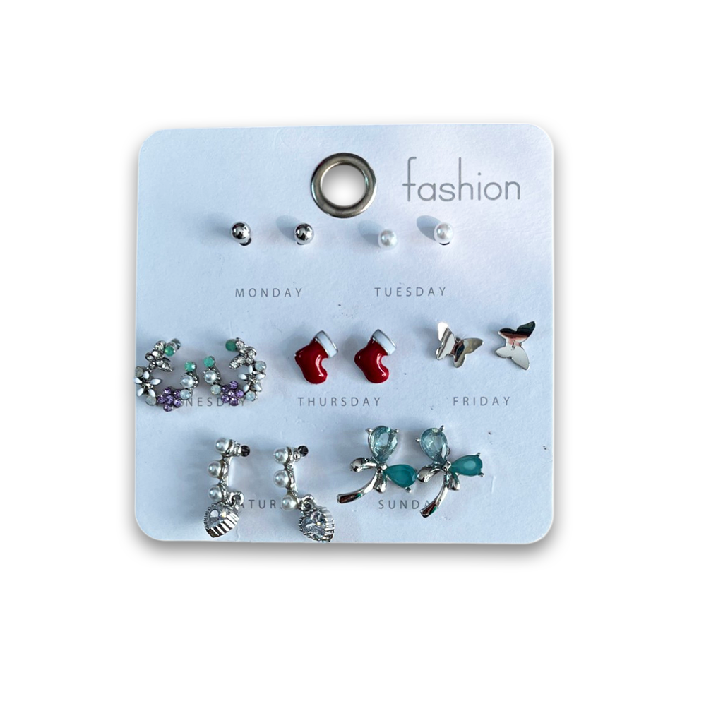 Shiny Combo Earrings