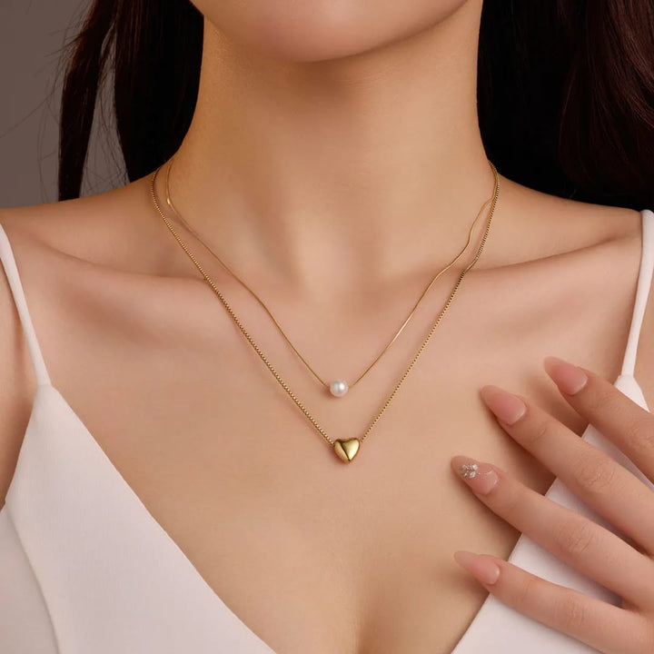 Pearl of My Heart Necklace