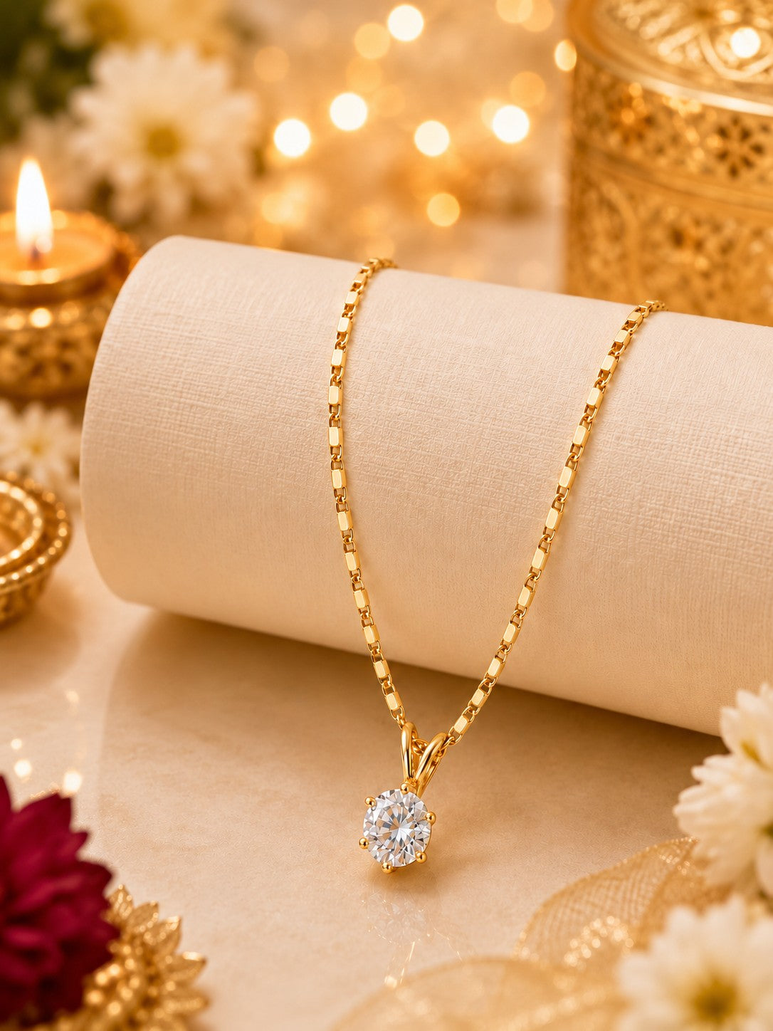 Drop Chain Pendant Set