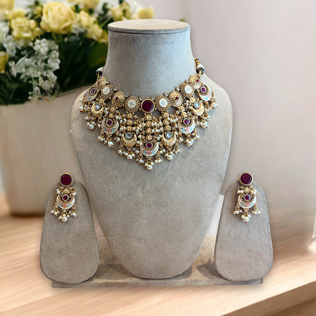 Garnisha Semi Bridal Set