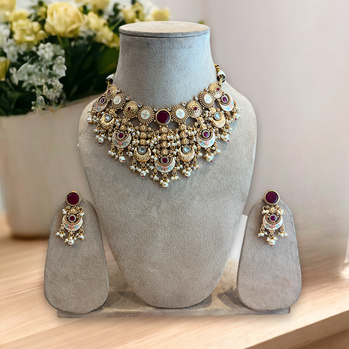 Garnisha Semi Bridal Set