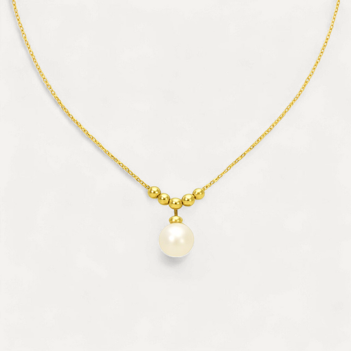 Elegold Pearl Necklace