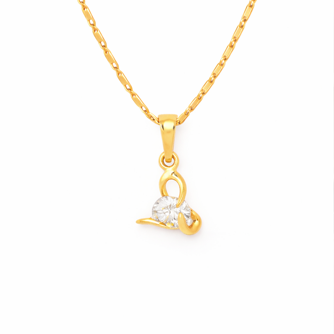 Shell Chain Pendant Set