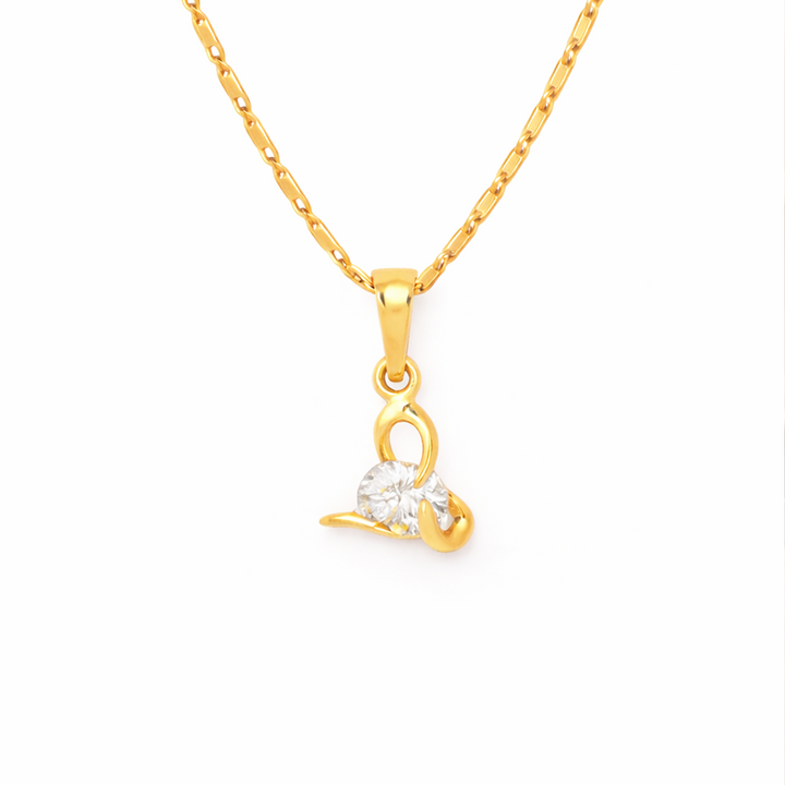 Shell Chain Pendant Set