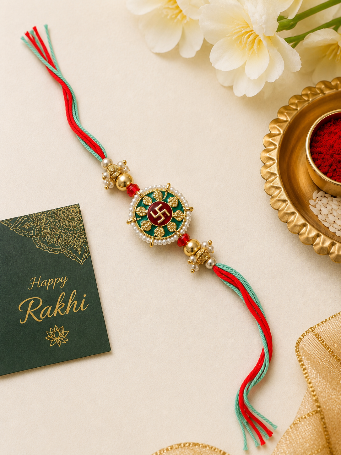 Om Symbol Rakhi Pack of 1