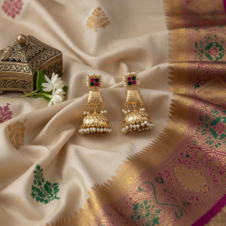Basuri Jhumki Earrings