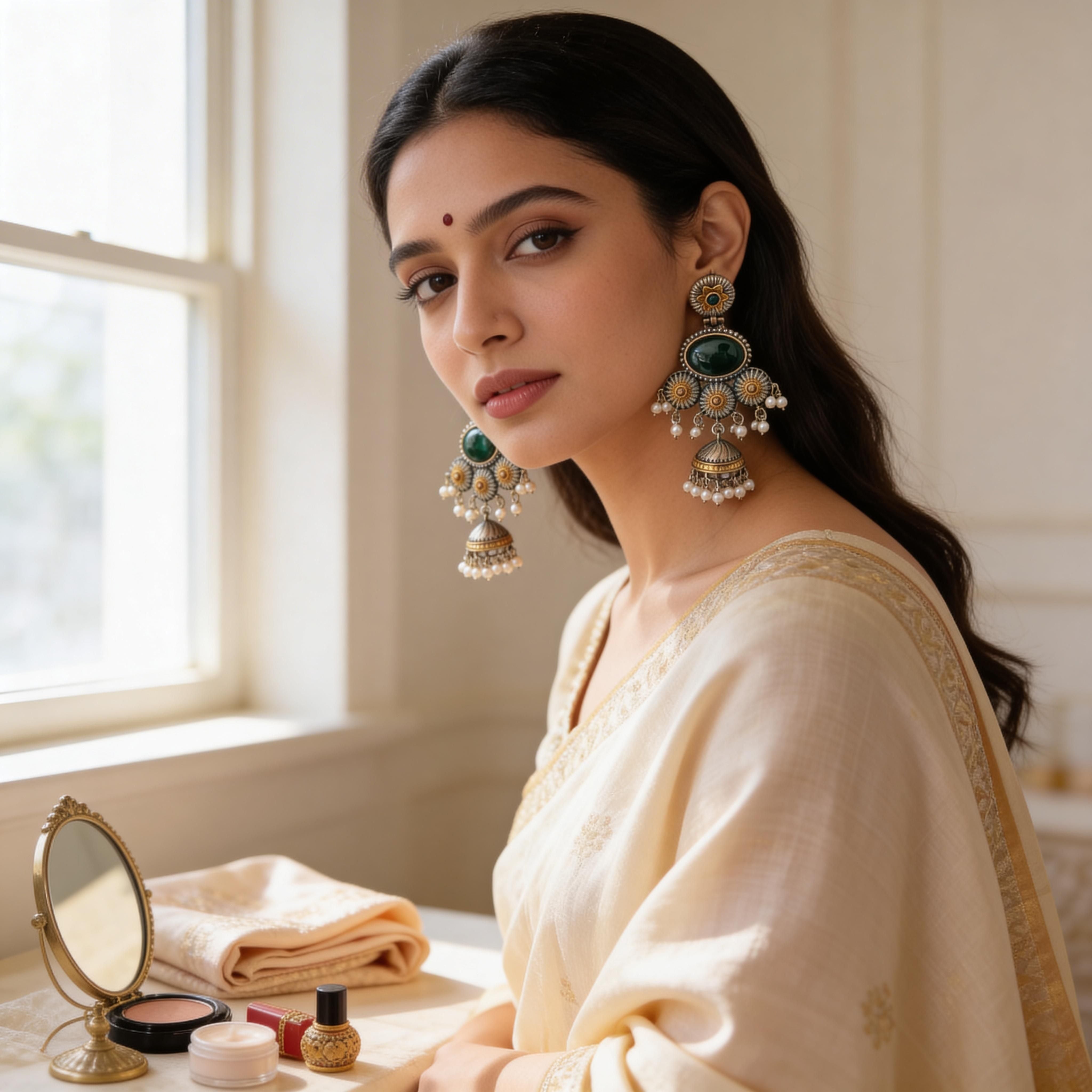Prakriti Jhumki Earrings