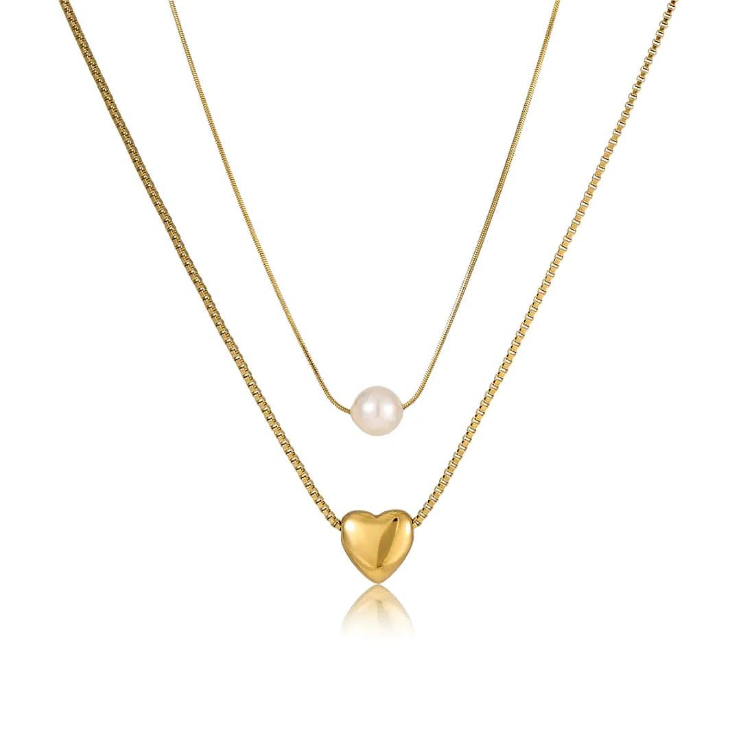 Pearl of My Heart Necklace