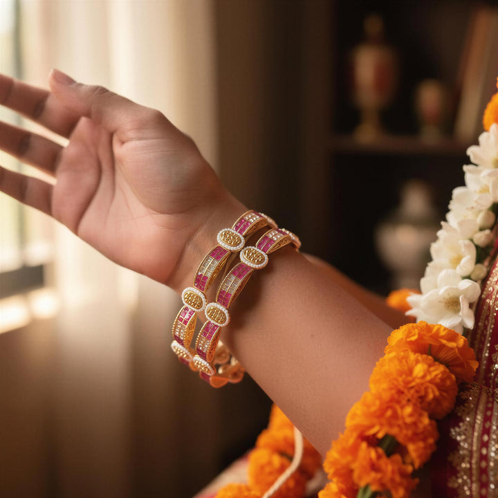 Phulkari Noor Kada (Set of 2)