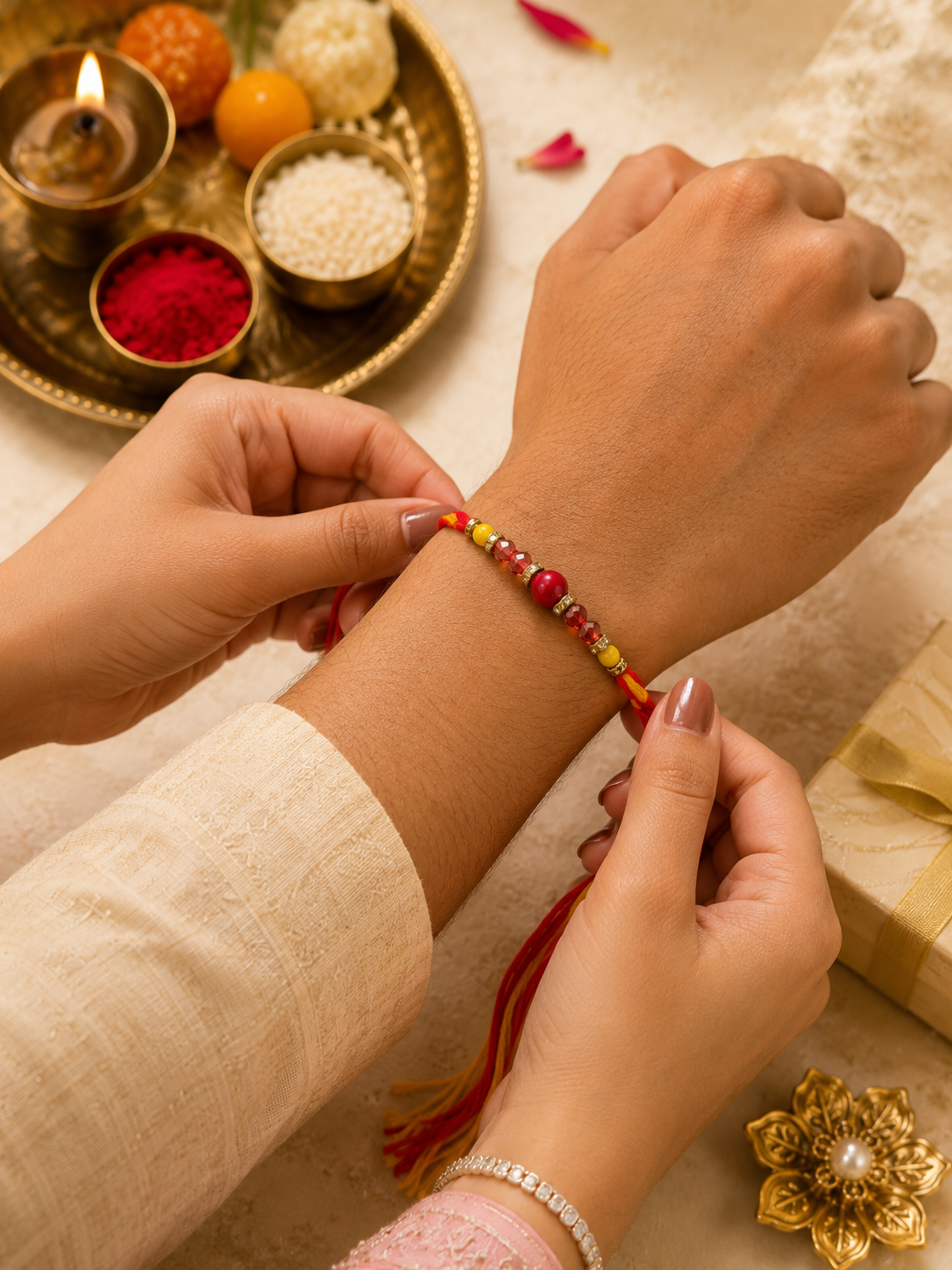 Thread Rakhi Pack of 1