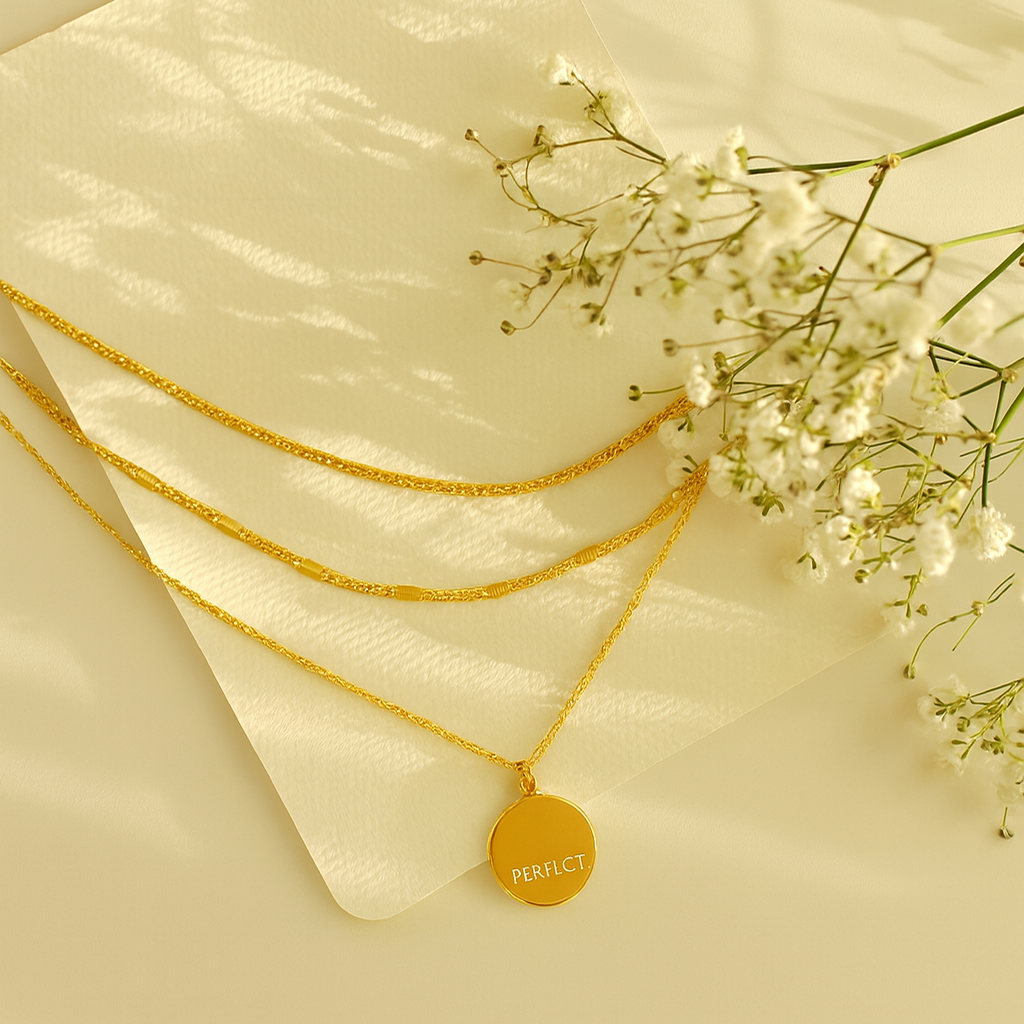 Triple Charm Luxe Necklace