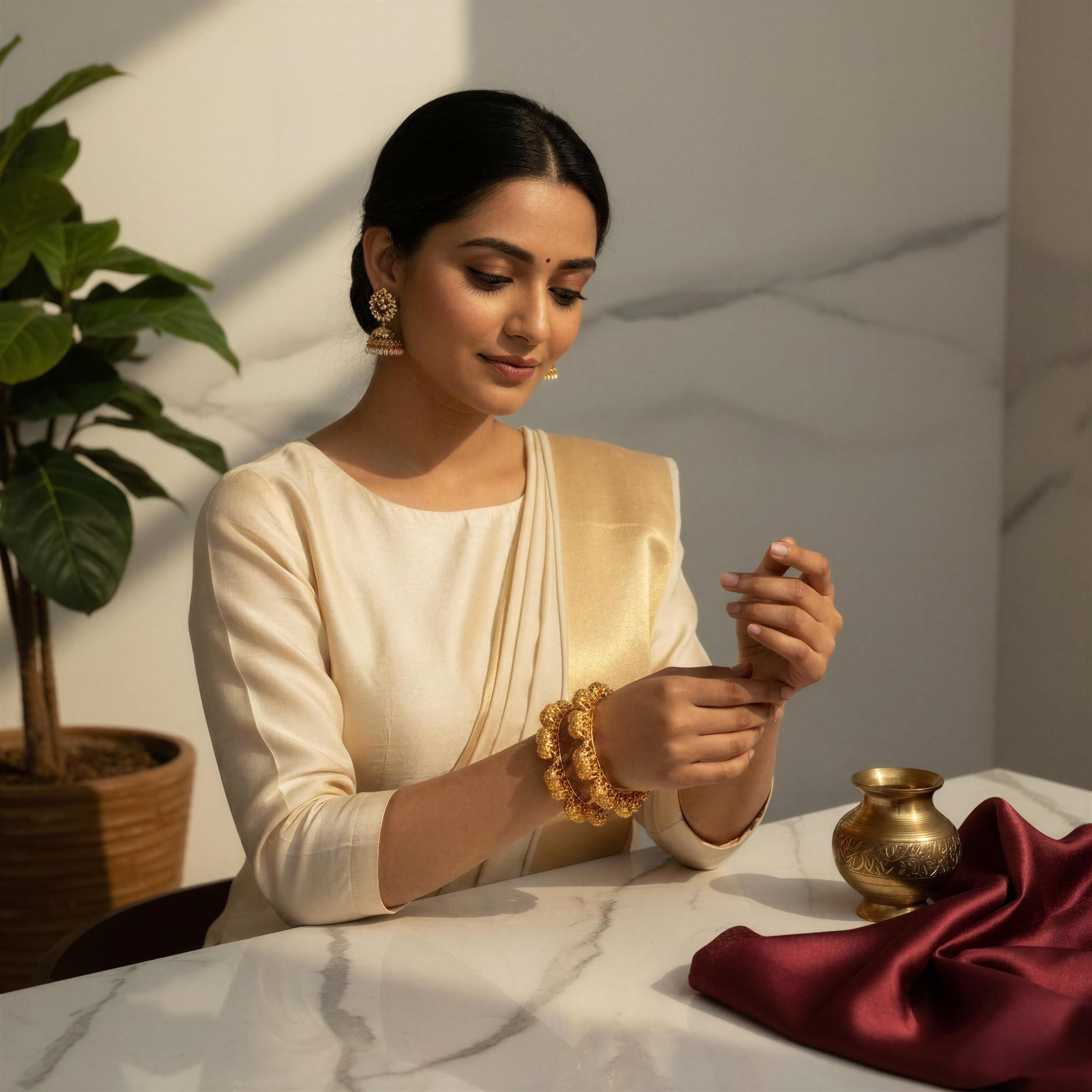 Manjusha Noor Kada (Set of 2)