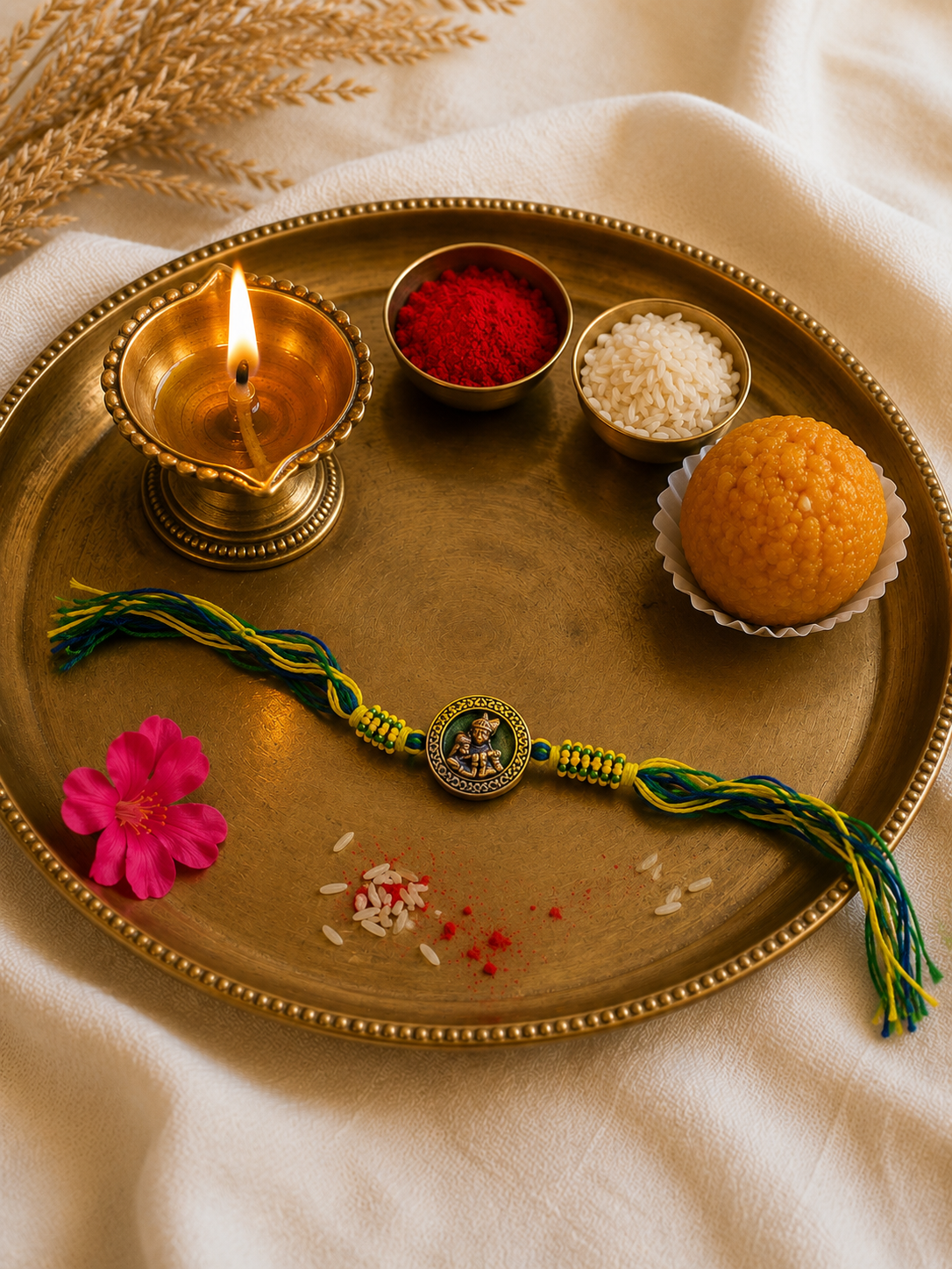 Radha Krishna Rakhi Pack of 1