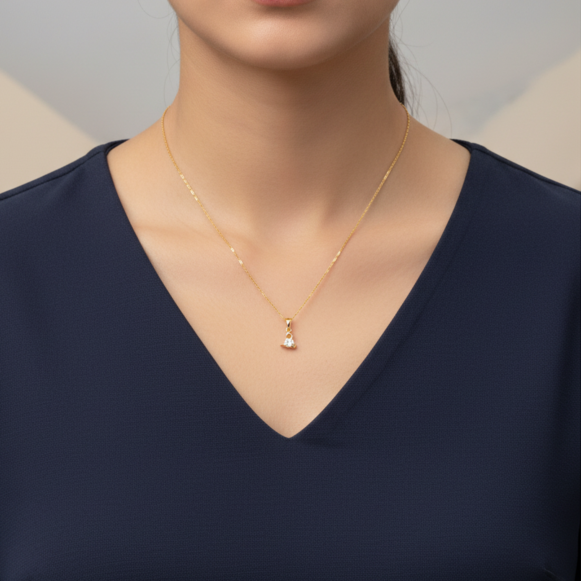 Shell Chain Pendant Set