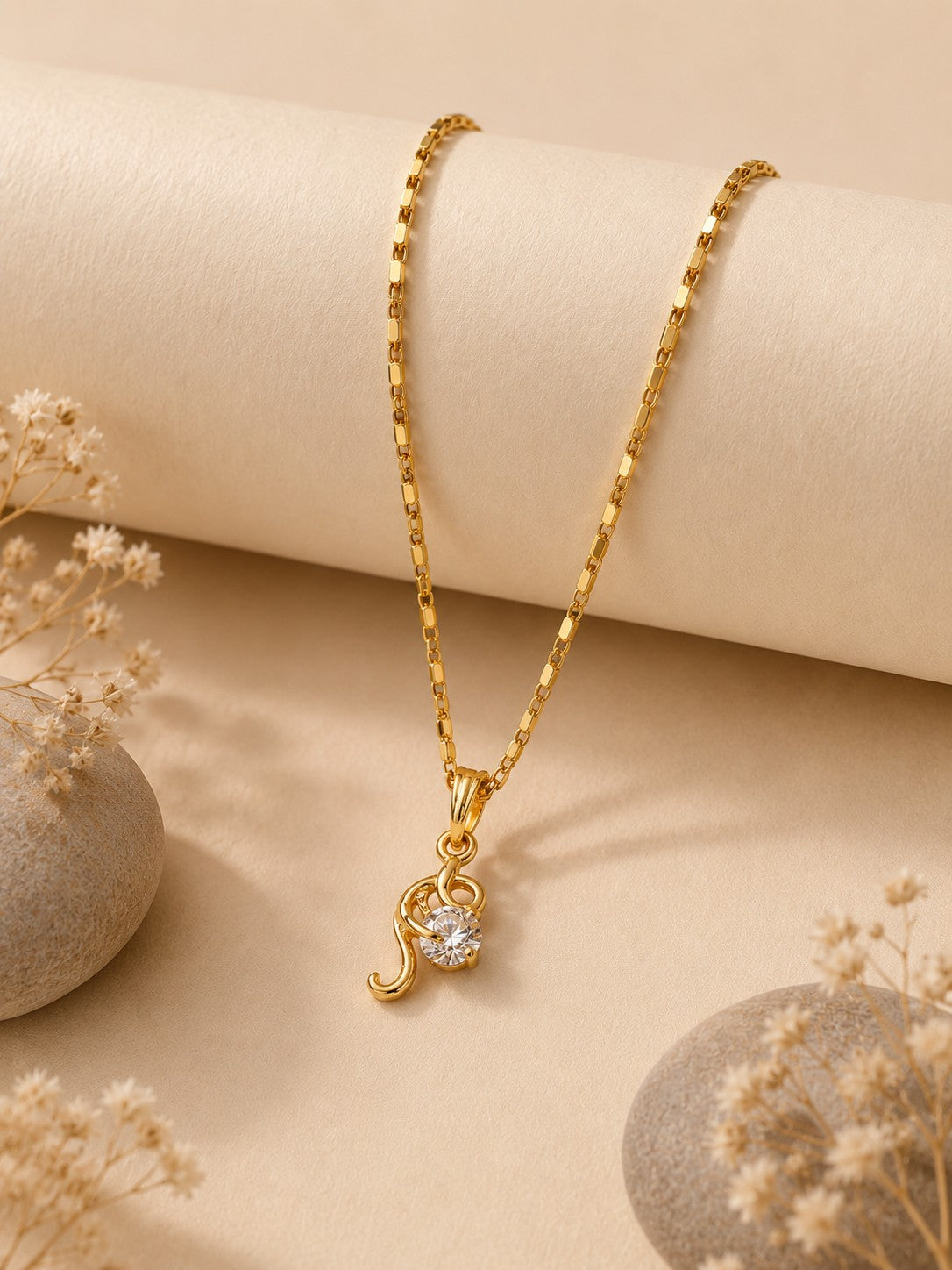 Angle Wings Chain Pendant Set