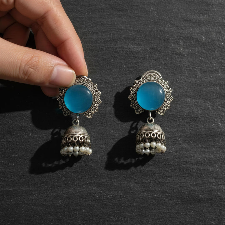 Tashi Jhumki Earrings