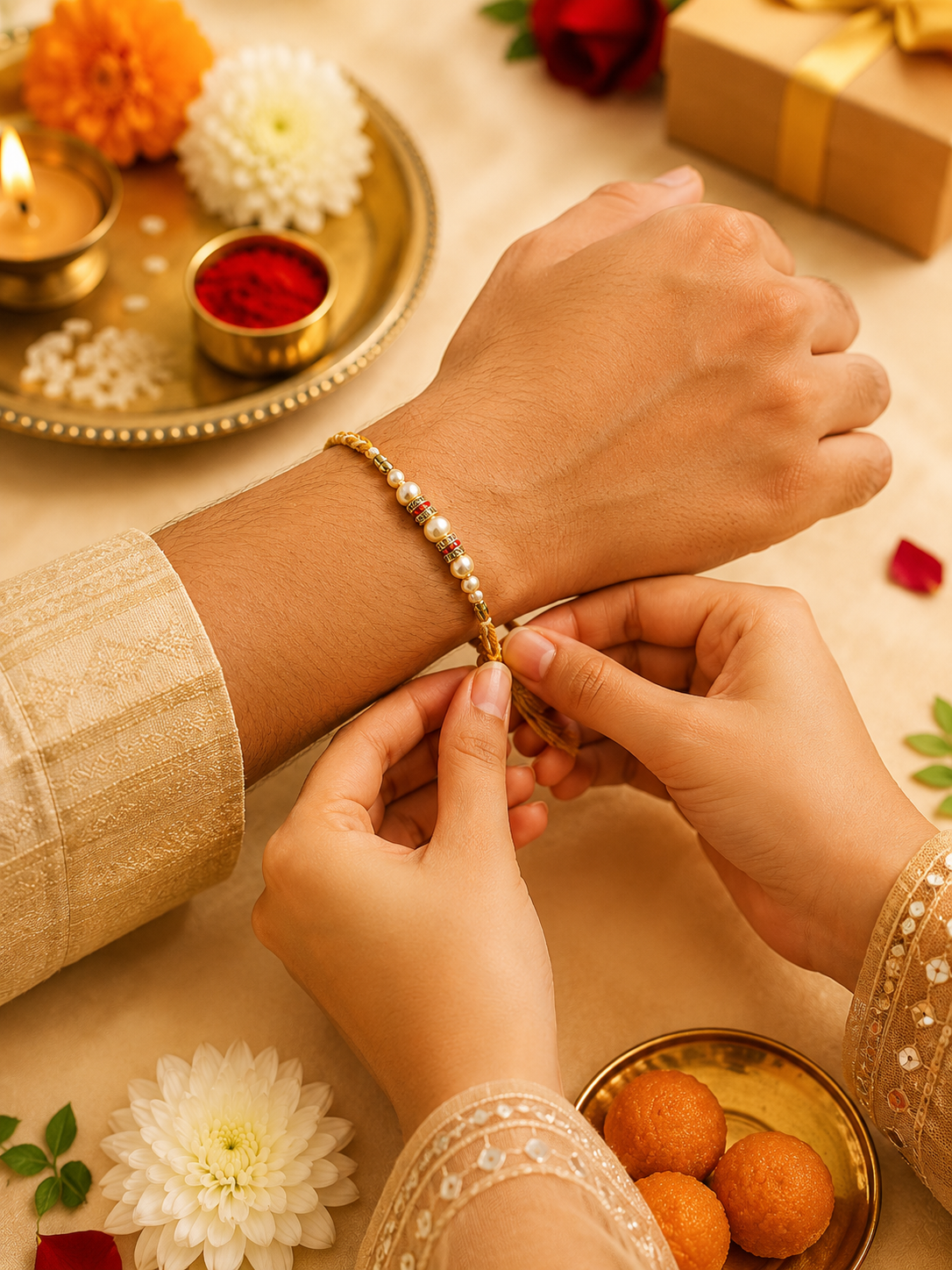 Thread Rakhi Pack of 1