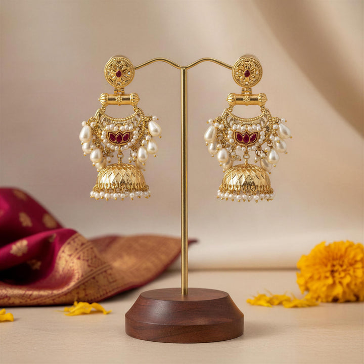 Chandra Jhumki Earrings