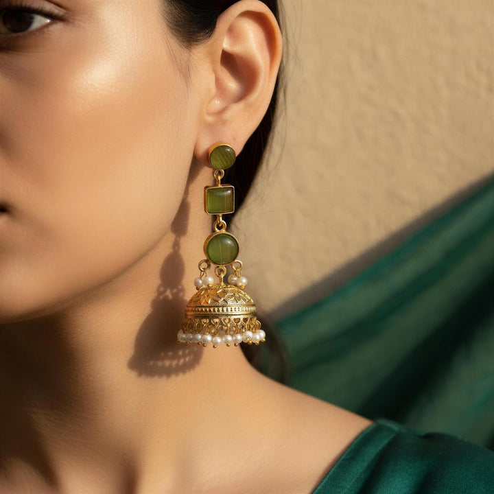 Divya Jhumki Earrings