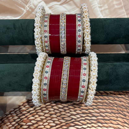 Garnisha AD Bridal Chuda Set