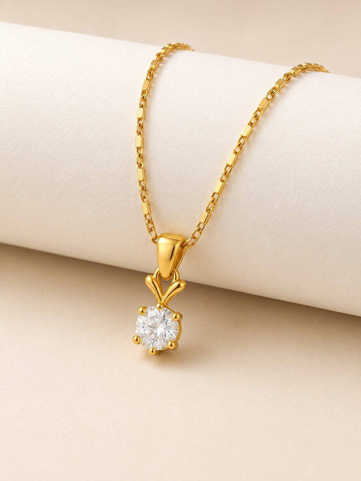 Round Shape Chain Pendant Set