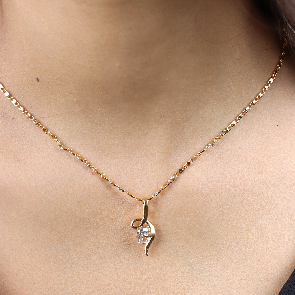 Angle Wings Chain Pendant Set