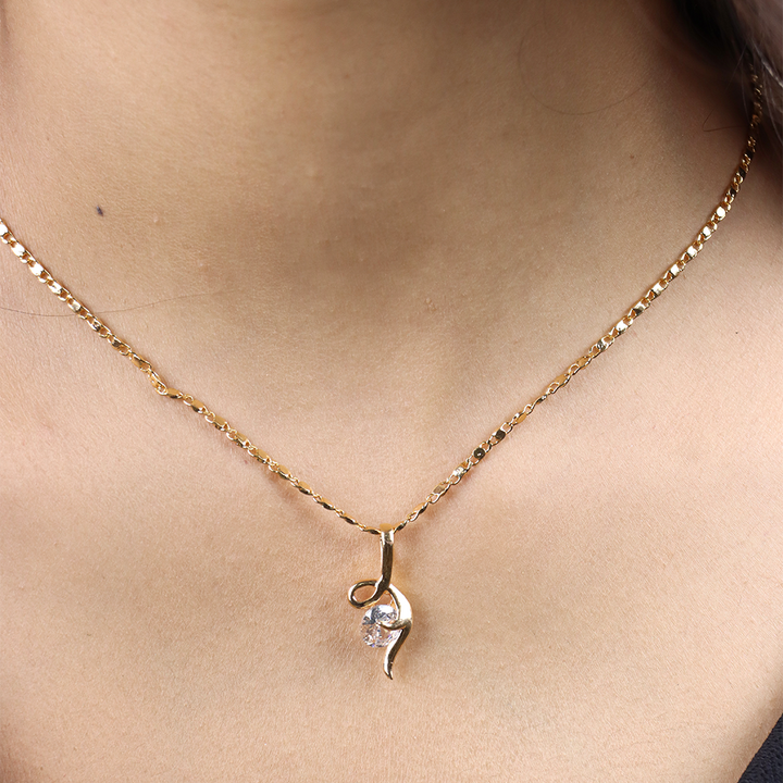 Angle Wings Chain Pendant Set