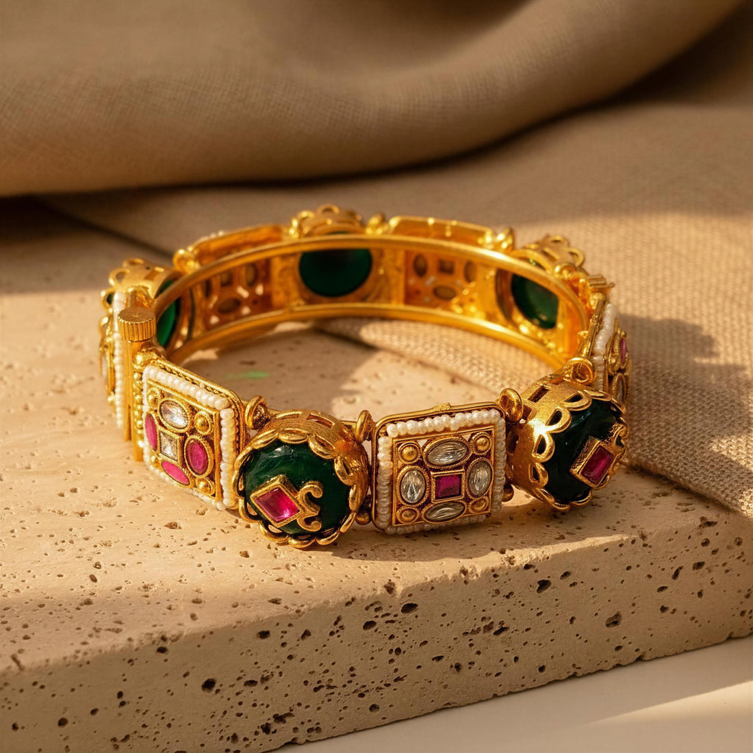 Aabharan Heritage Kada  (Set of 2)