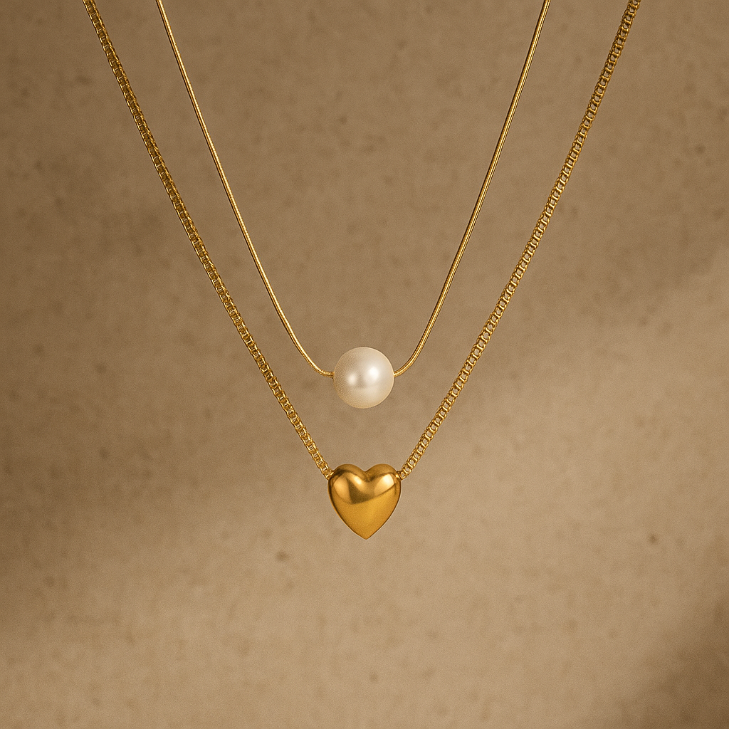 Pearl of My Heart Necklace