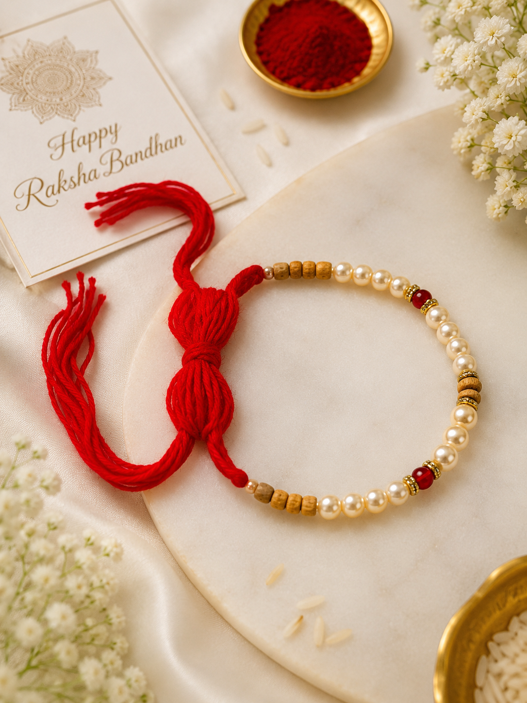 Thread Rakhi Pack of 2