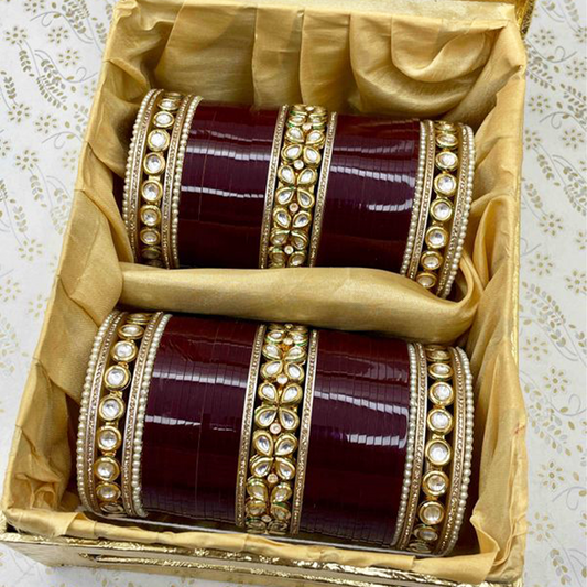 Garnisha Kundan Bridal Chuda