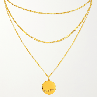 Triple Charm Luxe Necklace