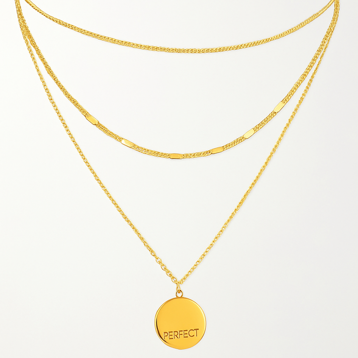 Triple Charm Luxe Necklace