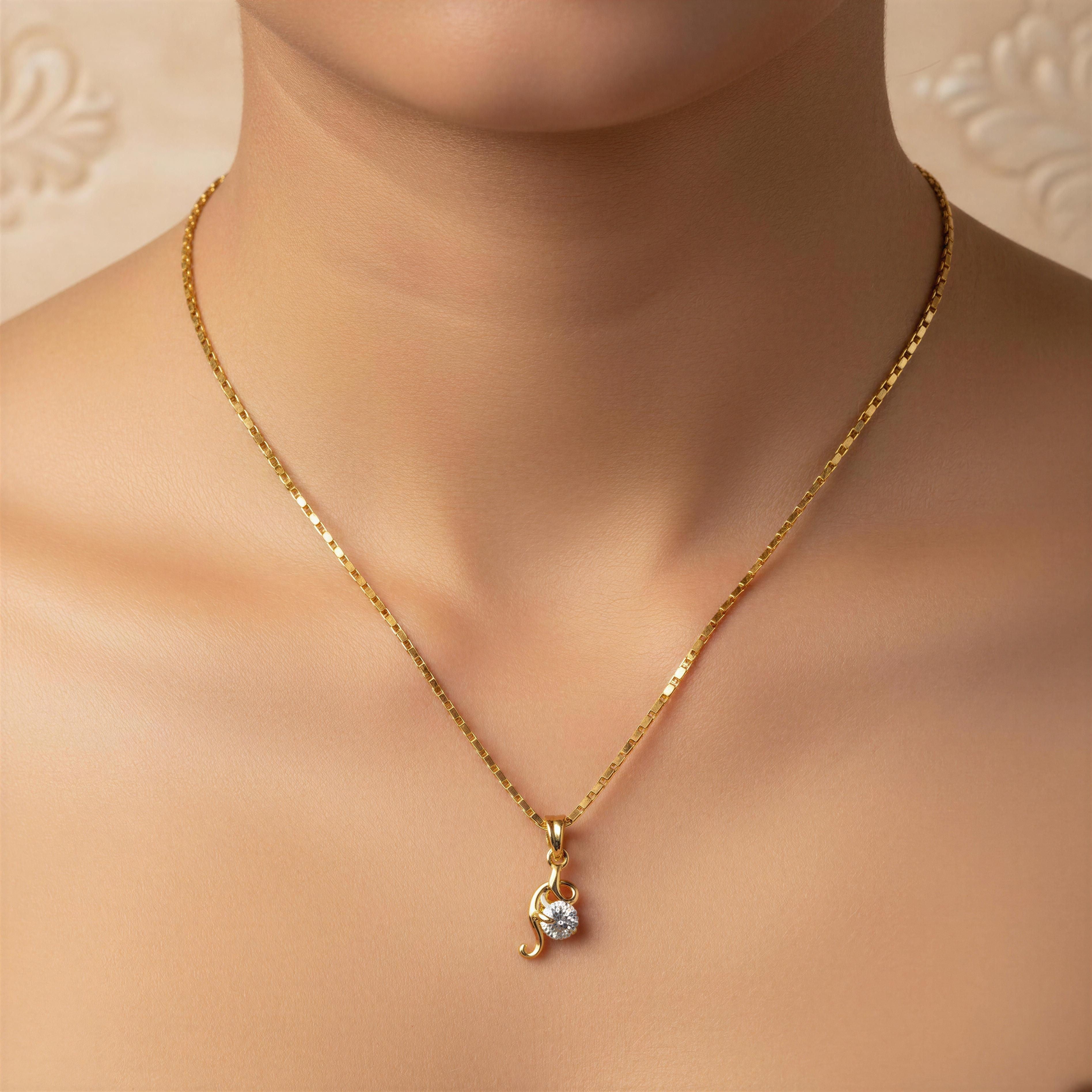 Angle Wings Chain Pendant Set