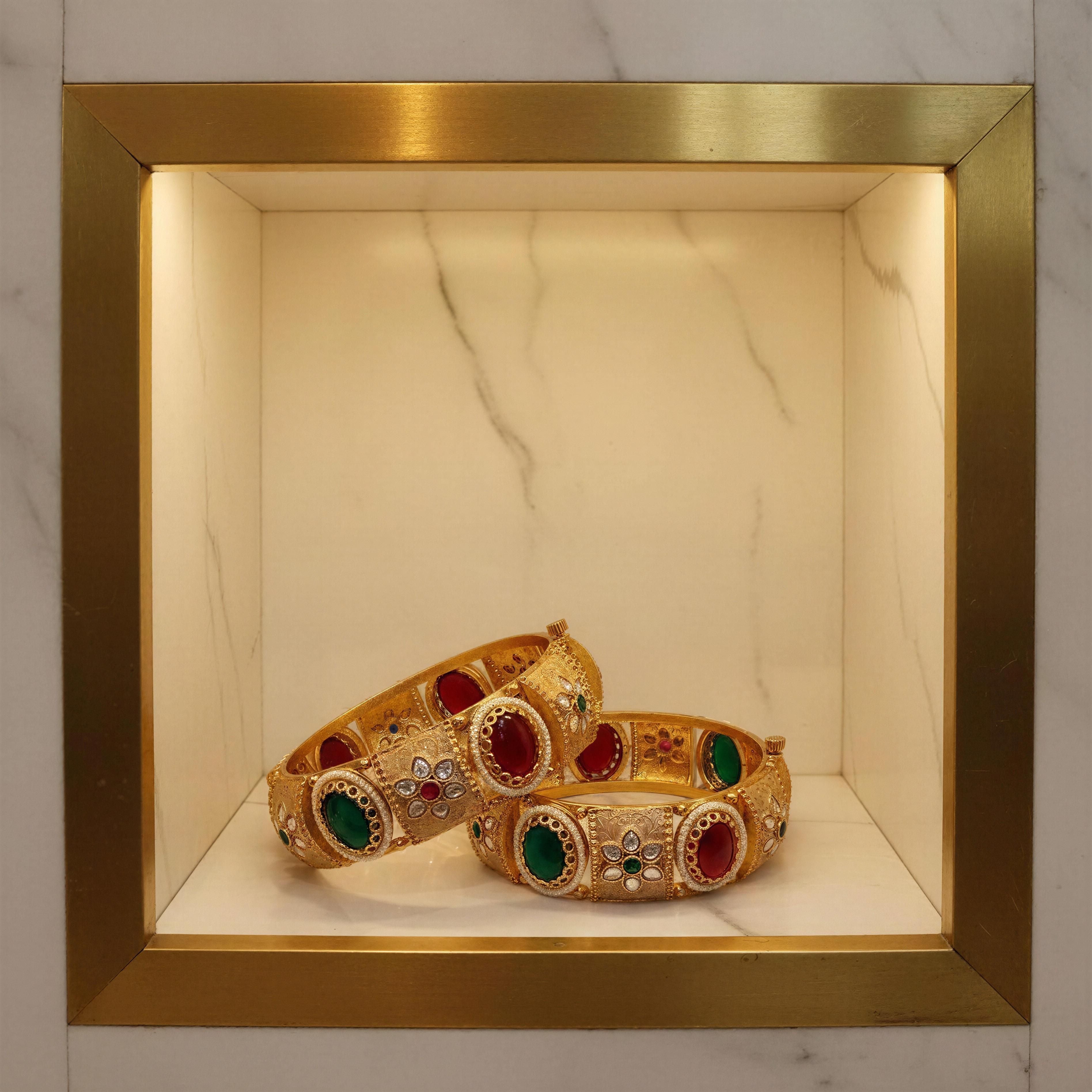 Seeshmahal Noor Kada (Set of 2)