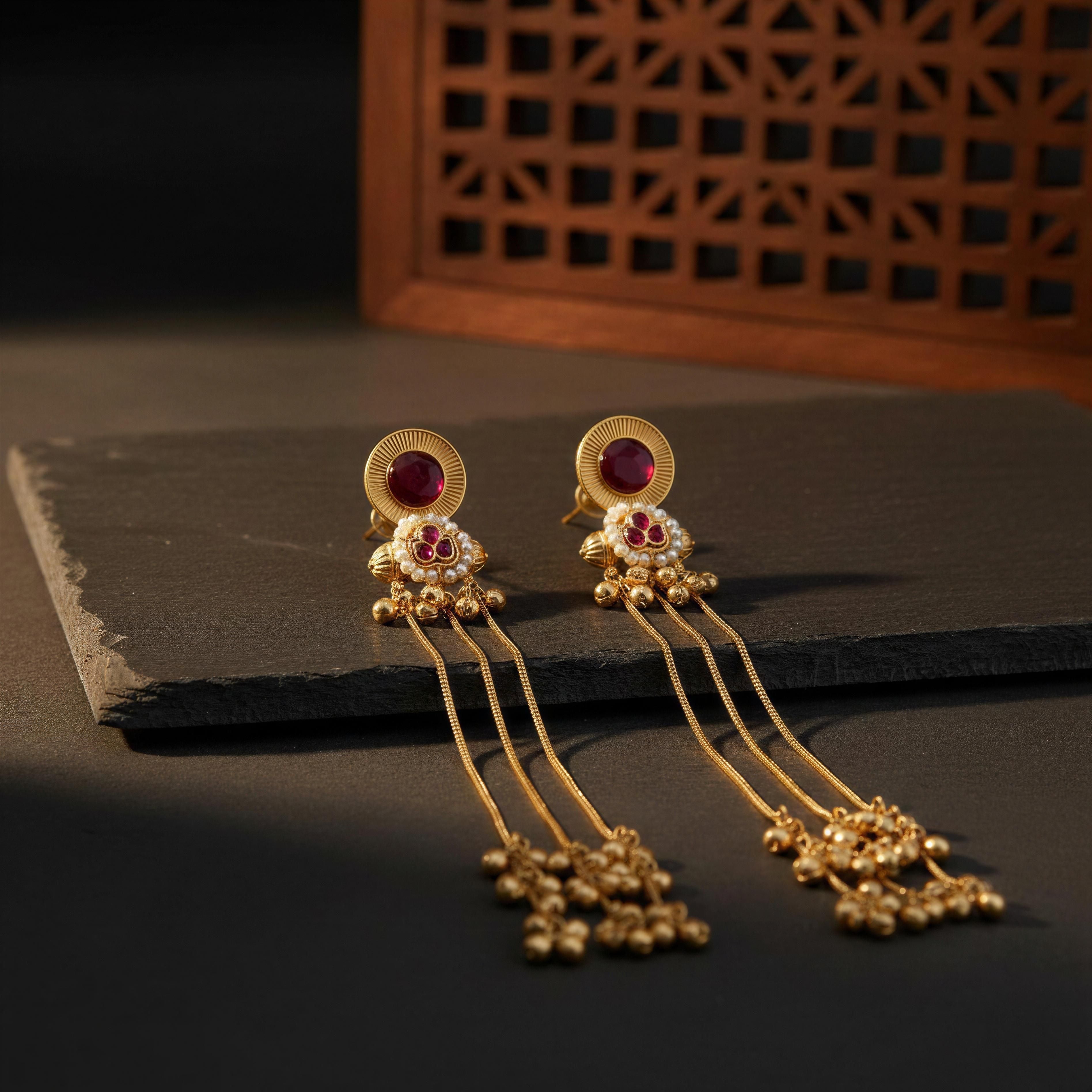 Sonalika Kashmiri Earrings